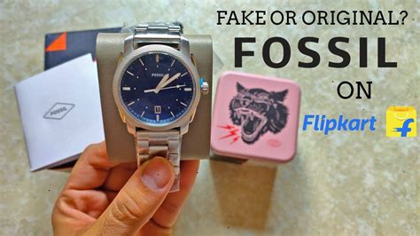 fossil watch fake|3 Ways to Identify a Fake Watch .